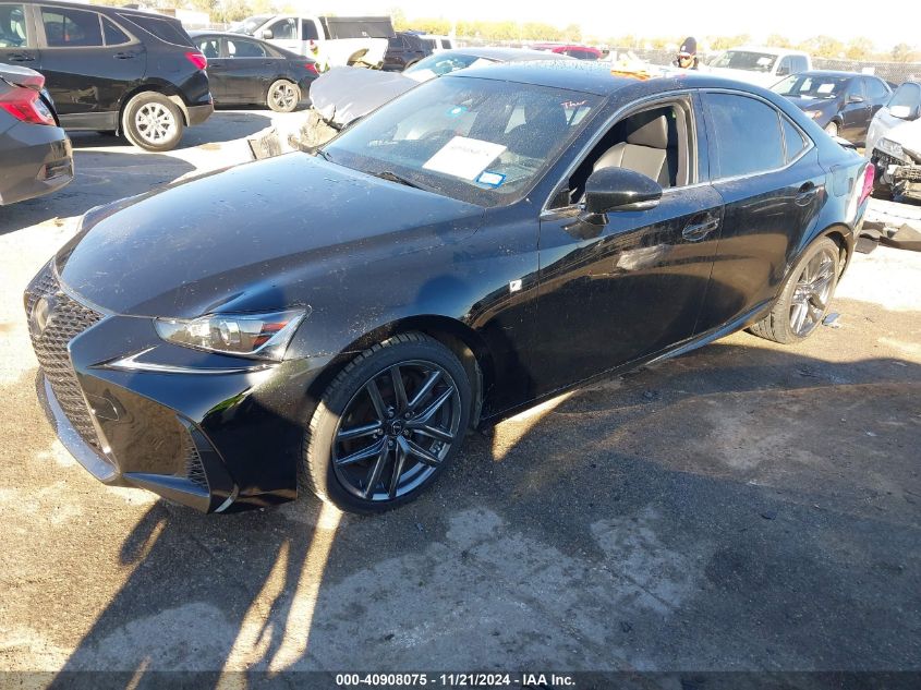 VIN JTHBA1D21H5051026 2017 Lexus IS, 200T no.2