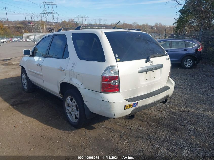 2004 Acura Mdx VIN: 2HNYD18964H513572 Lot: 40908079