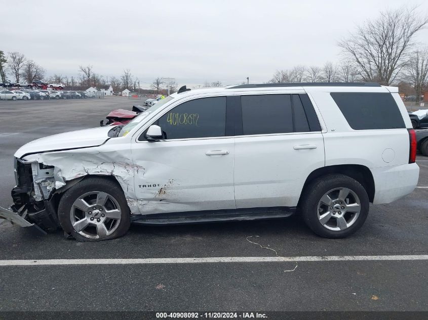 2017 Chevrolet Tahoe Lt VIN: 1GNSKBKC9HR258456 Lot: 40908092