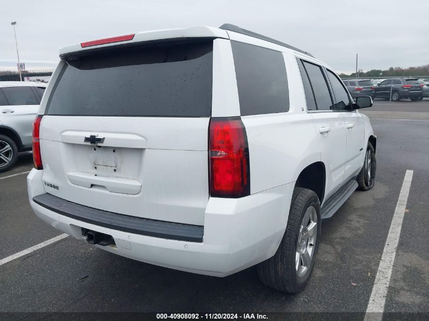 VIN 1GNSKBKC9HR258456 2017 CHEVROLET TAHOE no.4