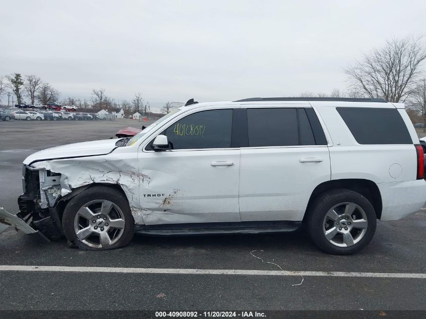 2017 Chevrolet Tahoe Lt VIN: 1GNSKBKC9HR258456 Lot: 40908092