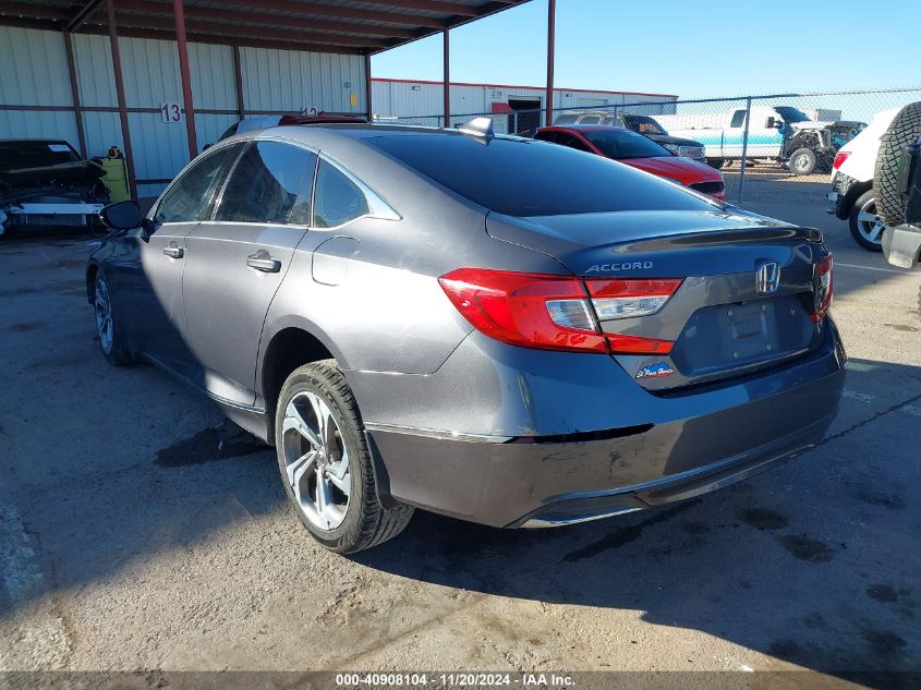 2018 Honda Accord Ex-L VIN: 1HGCV1F55JA127489 Lot: 40908104