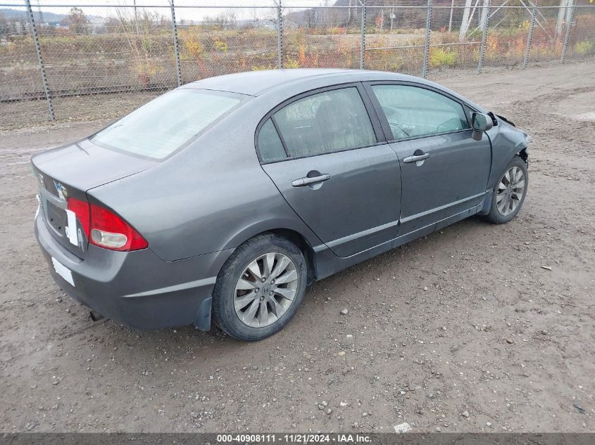 2010 Honda Civic Ex-L VIN: 2HGFA1F95AH511074 Lot: 40908111