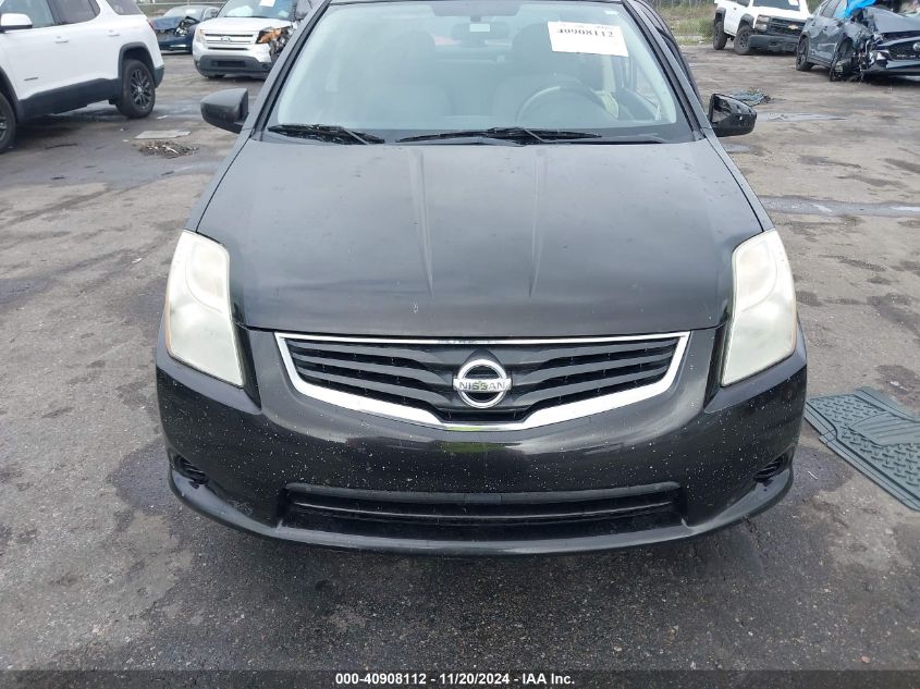 2010 Nissan Sentra 2.0S VIN: 3N1AB6APXAL632234 Lot: 40908112