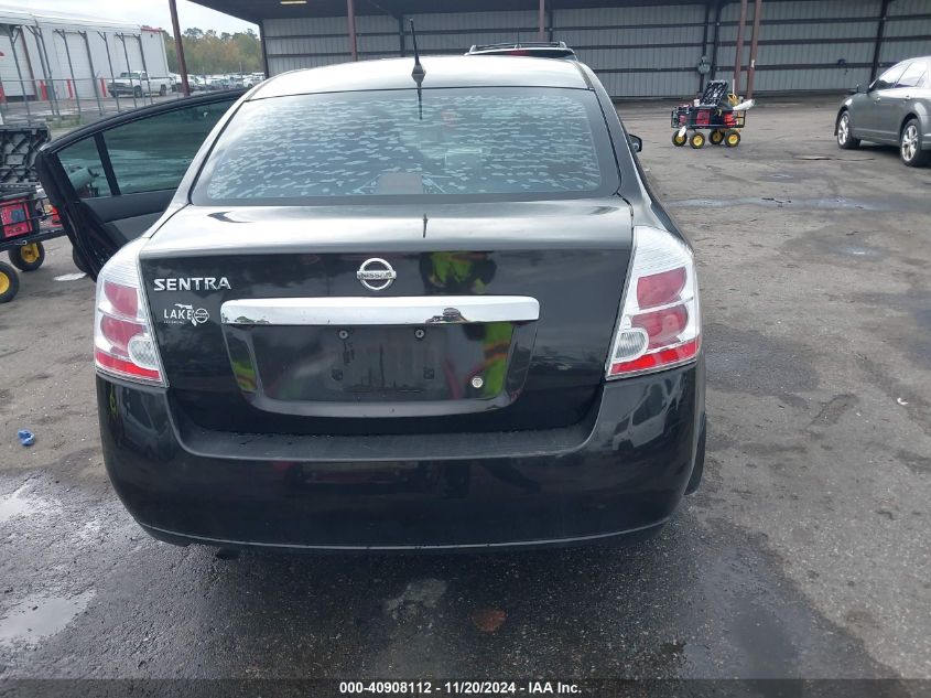 2010 Nissan Sentra 2.0S VIN: 3N1AB6APXAL632234 Lot: 40908112