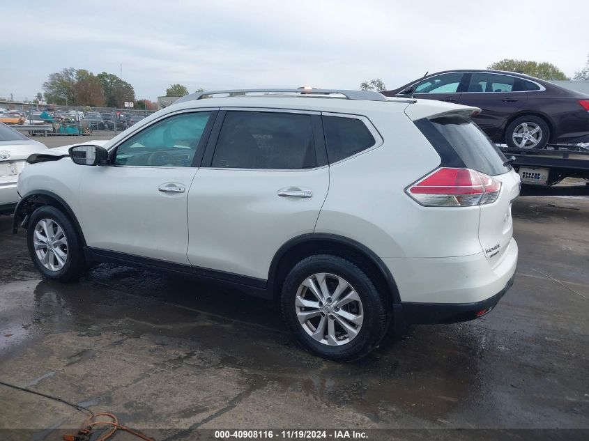 2015 Nissan Rogue Sv VIN: 5N1AT2MT8FC897812 Lot: 40908116