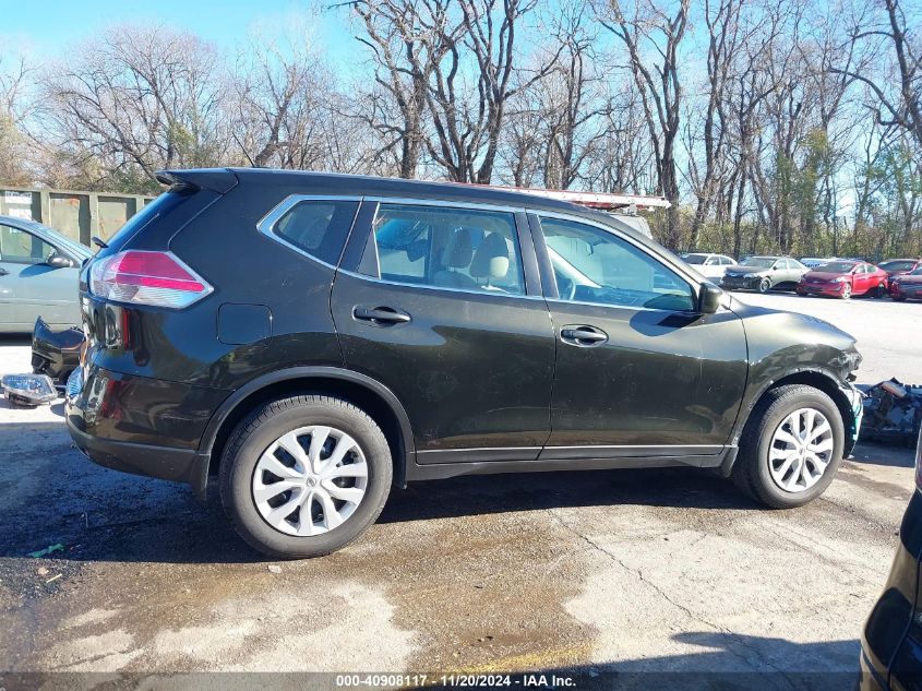 2016 Nissan Rogue S VIN: 5N1AT2MTXGC760016 Lot: 40908117