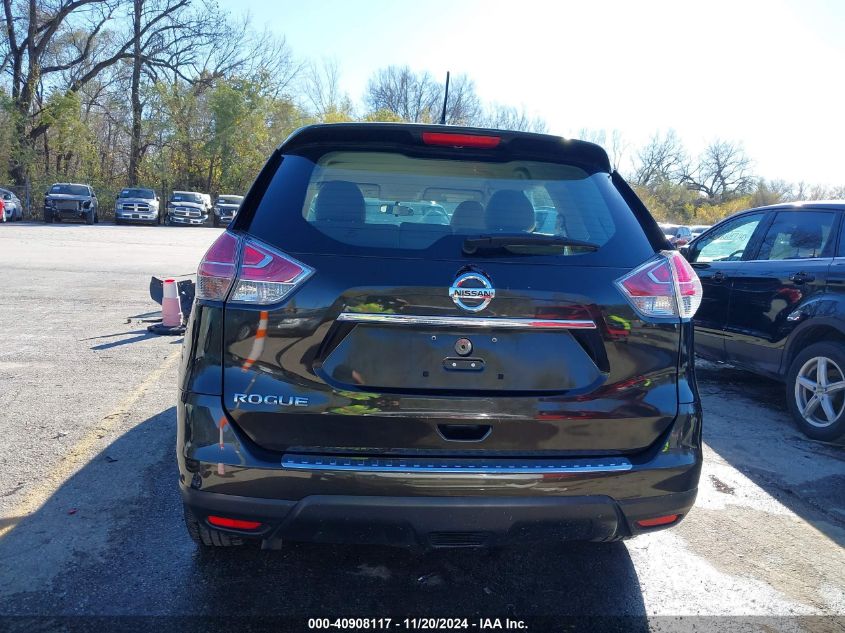 2016 Nissan Rogue S VIN: 5N1AT2MTXGC760016 Lot: 40908117