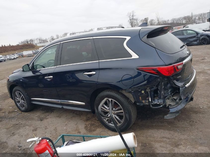 2019 Infiniti Qx60 Luxe VIN: 5N1DL0MM2KC521336 Lot: 40908121