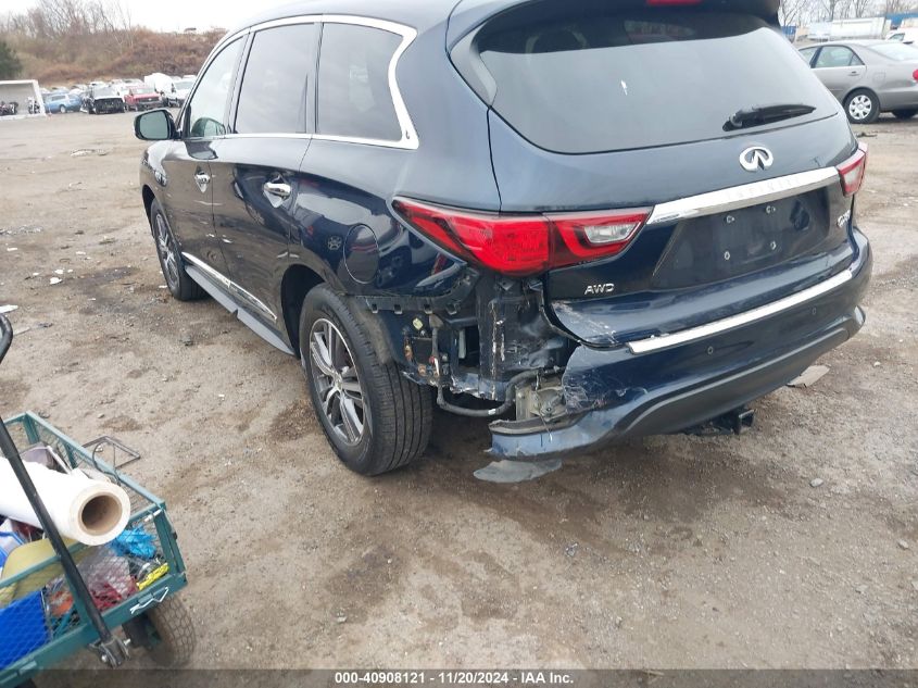 2019 Infiniti Qx60 Luxe VIN: 5N1DL0MM2KC521336 Lot: 40908121