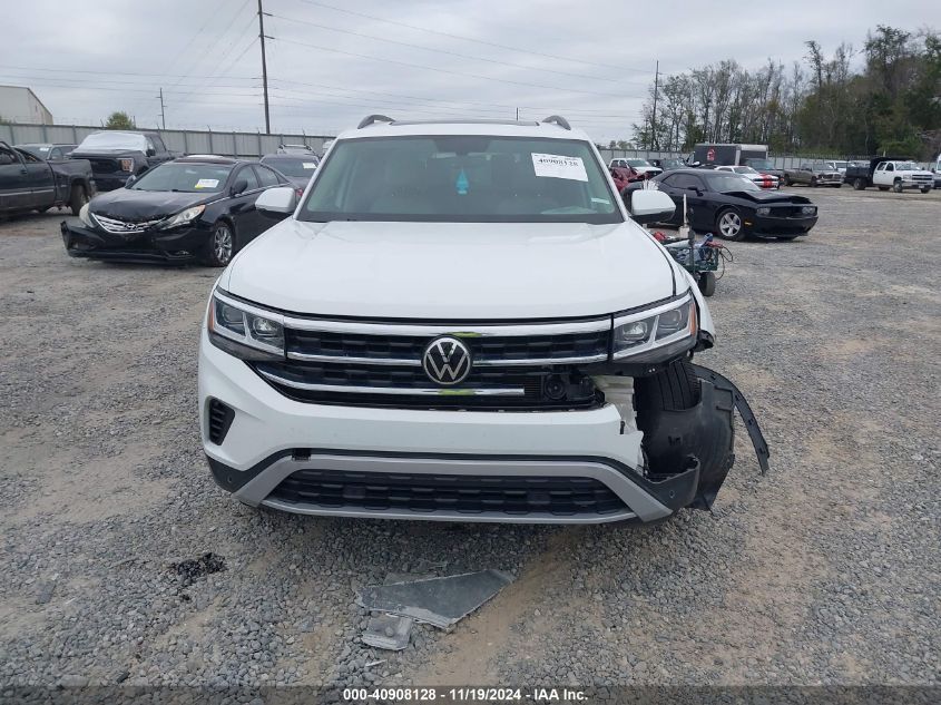 2021 Volkswagen Atlas 3.6L V6 Se W/Technology VIN: 1V2JR2CA4MC545776 Lot: 40908128