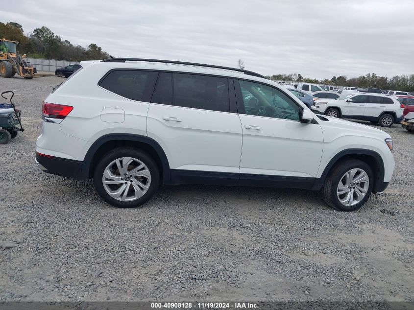 2021 Volkswagen Atlas 3.6L V6 Se W/Technology VIN: 1V2JR2CA4MC545776 Lot: 40908128