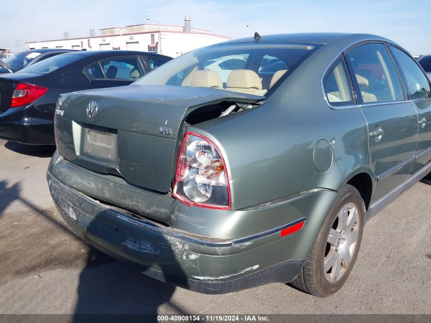 2003 Volkswagen Passat Glx VIN: WVWRH63B03P051946 Lot: 40908134