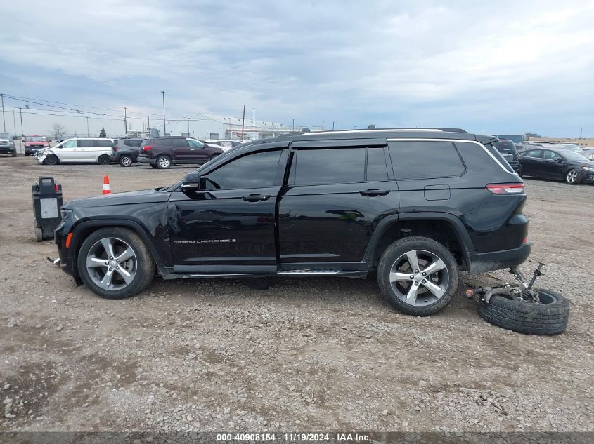 2021 Jeep Grand Cherokee L Limited 4X4 VIN: 1C4RJKBGXM8140218 Lot: 40908154