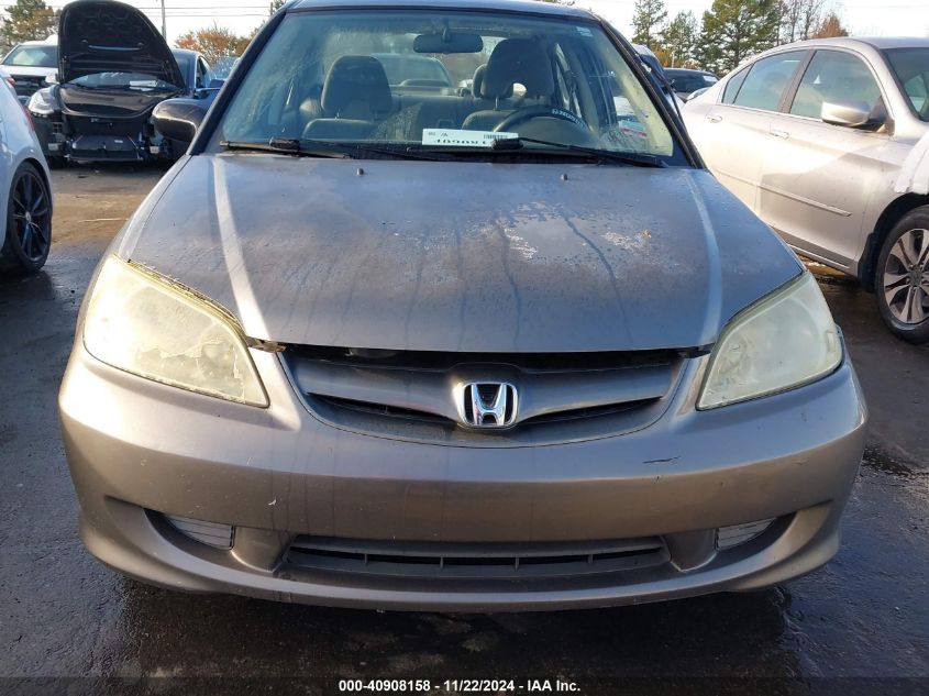 2005 Honda Civic Lx VIN: 2HGES165X5H511776 Lot: 40908158