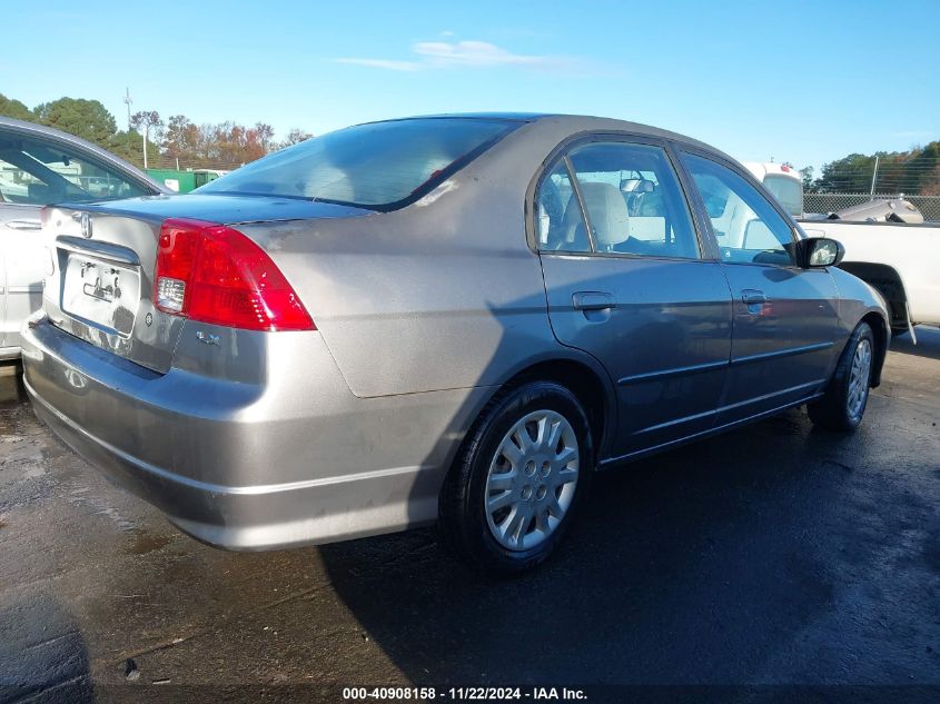 2005 Honda Civic Lx VIN: 2HGES165X5H511776 Lot: 40908158