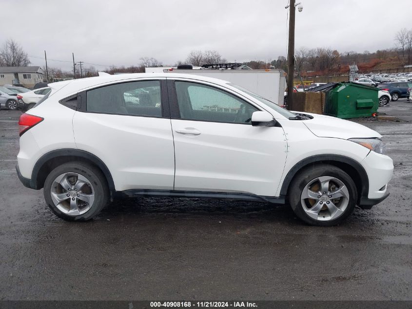 2018 Honda Hr-V Lx VIN: 3CZRU6H38JM700497 Lot: 40908168