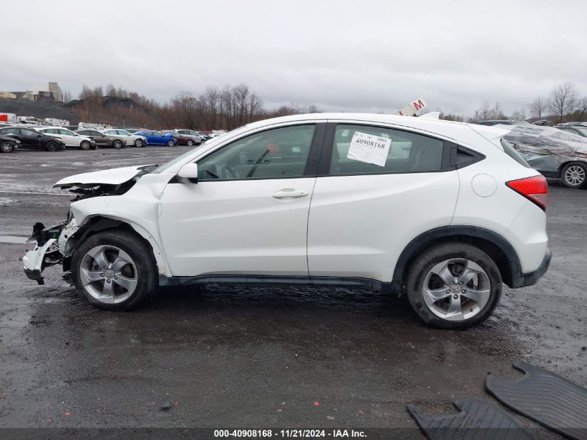 2018 Honda Hr-V Lx VIN: 3CZRU6H38JM700497 Lot: 40908168