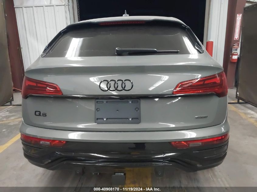 2024 Audi Q5 Sportback Premium Plus 45 Tfsi S Line Quattro S Tronic VIN: WA15AAFYXR2145161 Lot: 40908170