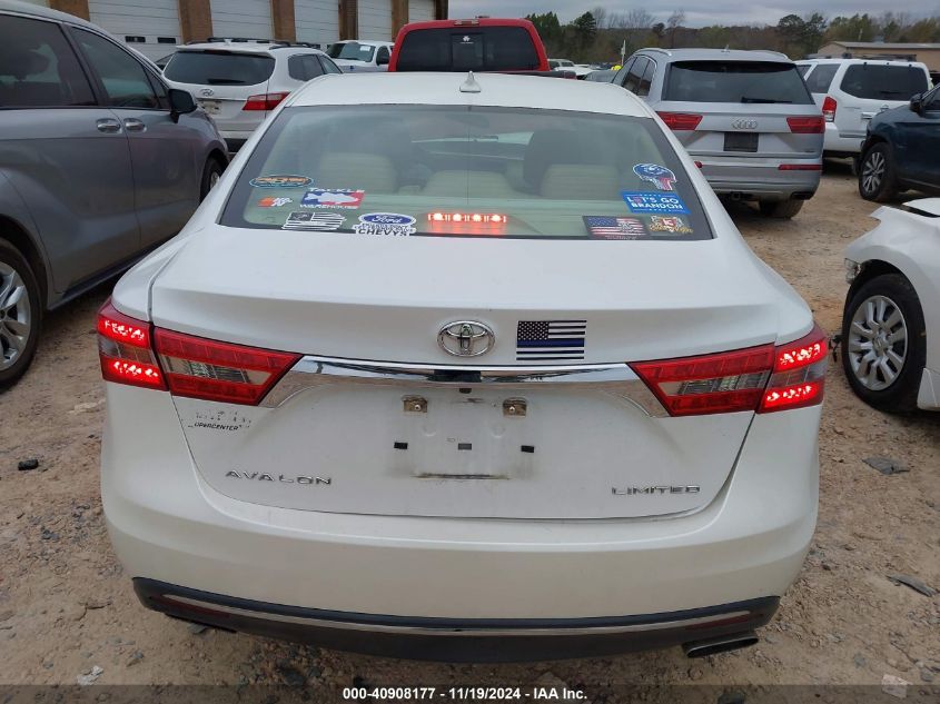 2017 Toyota Avalon Limited VIN: 4T1BK1EB3HU254711 Lot: 40908177