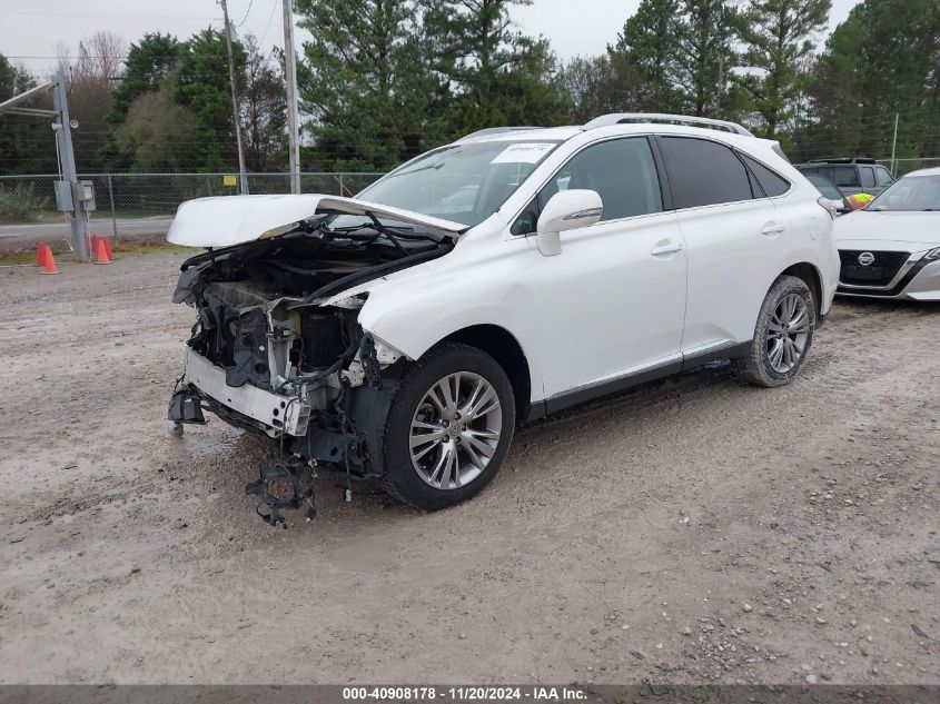 VIN 2T2ZK1BA7EC139063 2014 Lexus RX, 350 no.2