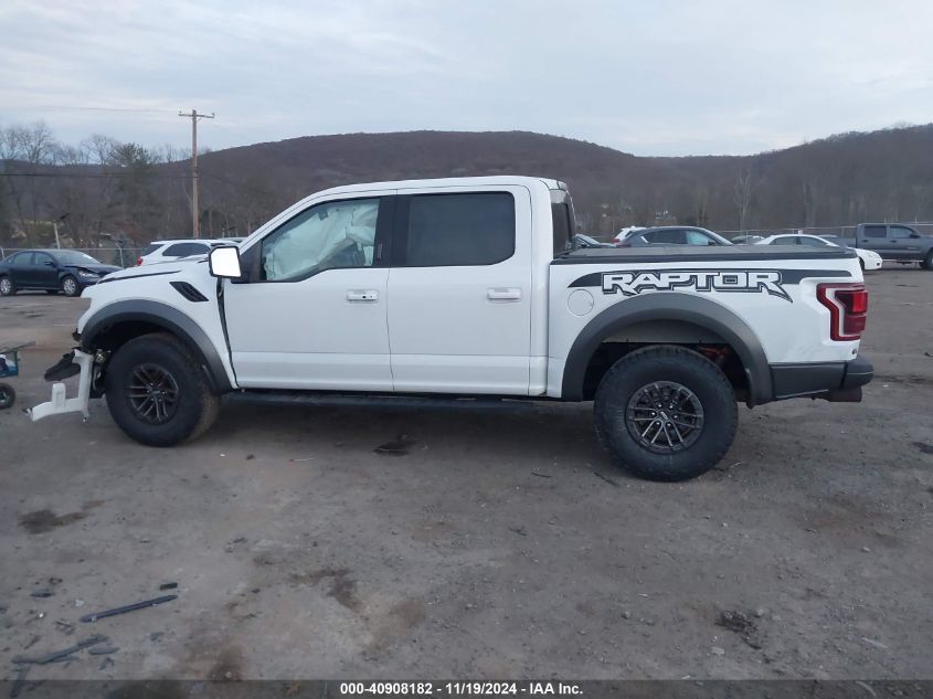 2019 Ford F-150 Raptor VIN: 1FTFW1RG2KFC74024 Lot: 40908182