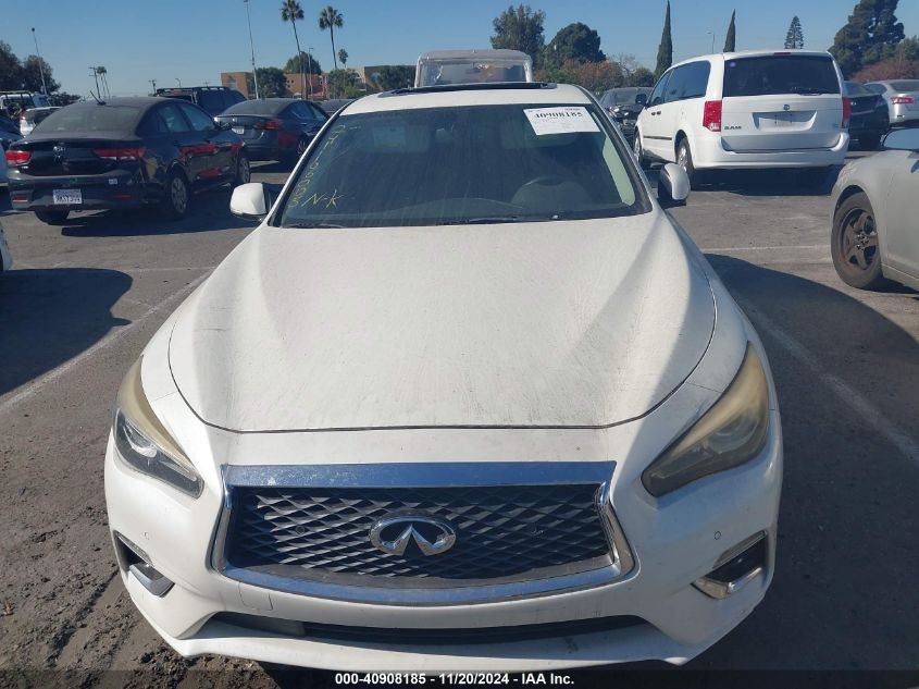 2019 Infiniti Q50 3.0T Luxe VIN: JN1EV7AP3KM510370 Lot: 40908185