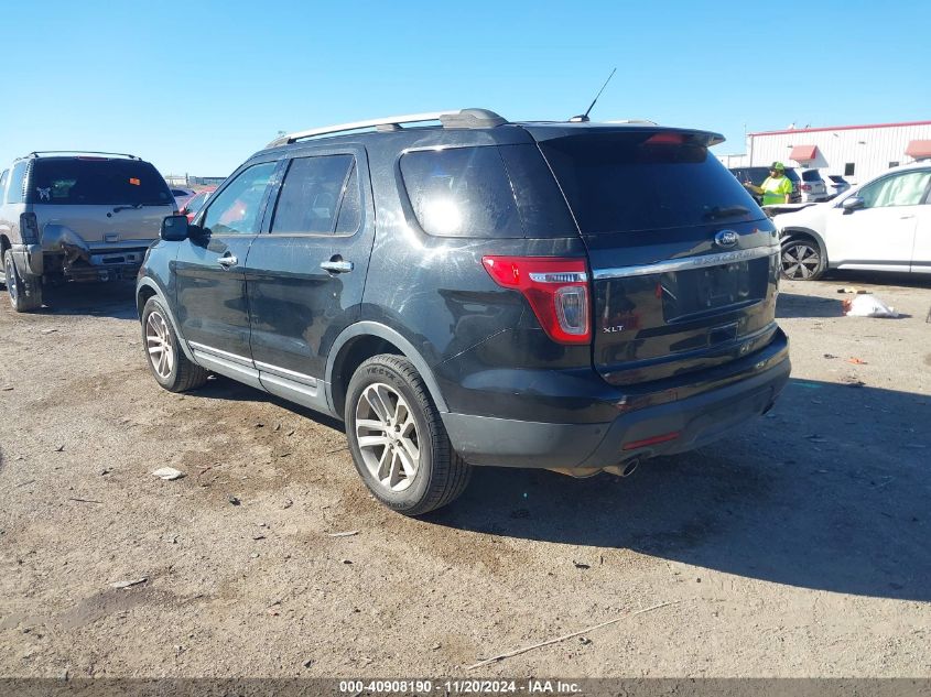 VIN 1FM5K7D86EGC22805 2014 FORD EXPLORER no.3