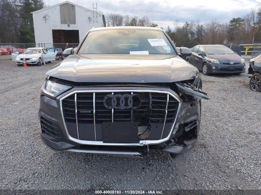 2021 Audi Q7 Premium Plus 45 Tfsi Quattro Tiptronic VIN: WA1LJAF79MD000124 Lot: 40908193