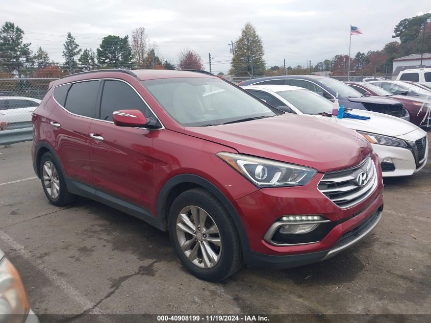 2017 Hyundai Santa Fe Sport 2.0T VIN: 5XYZU4LA9HG406663 Lot: 40908199