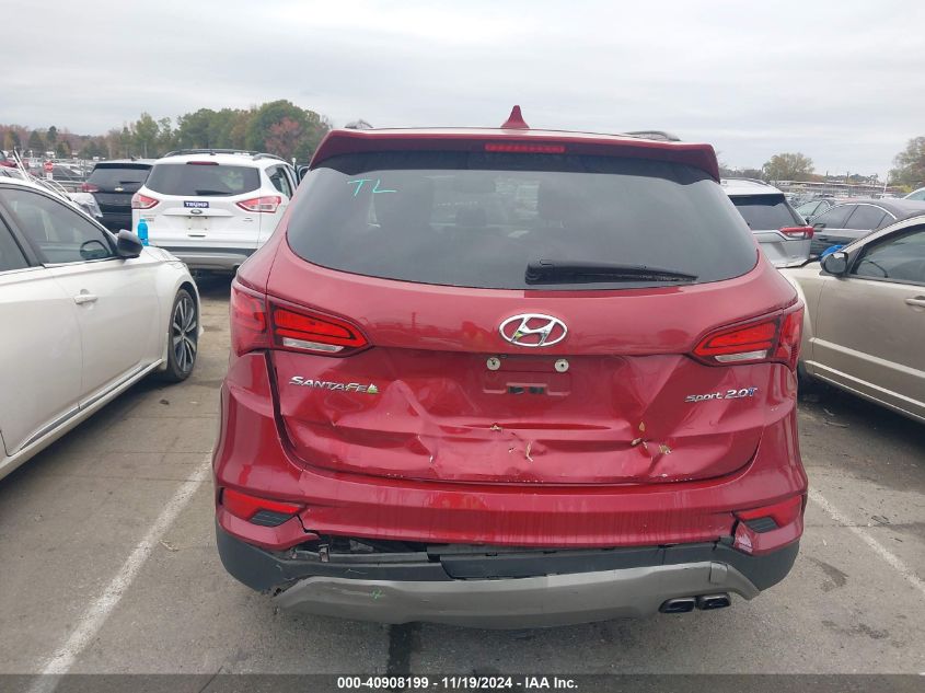 2017 Hyundai Santa Fe Sport 2.0T VIN: 5XYZU4LA9HG406663 Lot: 40908199