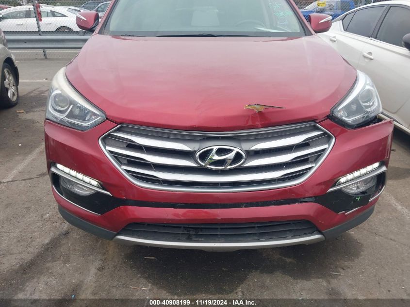 2017 Hyundai Santa Fe Sport 2.0T VIN: 5XYZU4LA9HG406663 Lot: 40908199