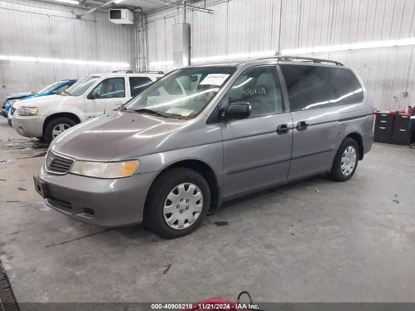 2000 Honda Odyssey Lx VIN: 2HKRL1853YH500303 Lot: 40908218