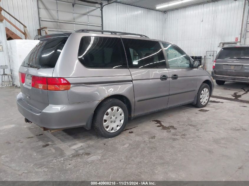 2000 Honda Odyssey Lx VIN: 2HKRL1853YH500303 Lot: 40908218