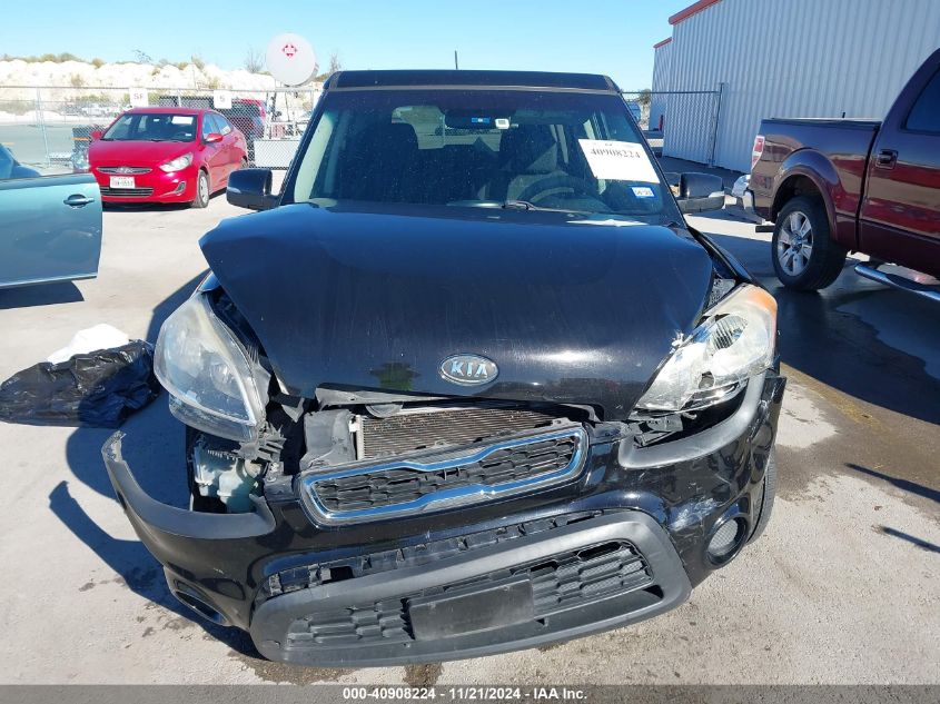 2012 Kia Soul + VIN: KNDJT2A66C7742800 Lot: 40908224