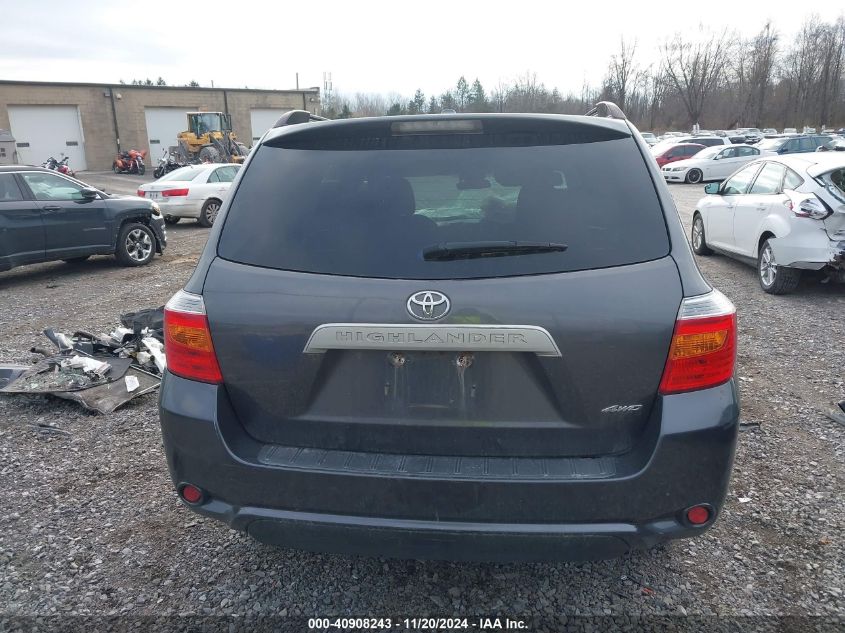 2010 Toyota Highlander Base V6 VIN: JTEBK3EH5A2161903 Lot: 40908243