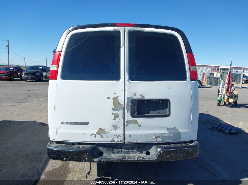 2008 Chevrolet Express Work Van VIN: 1GCGG25C381180458 Lot: 40908256