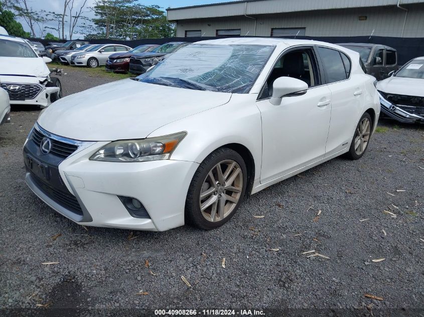 VIN JTHKD5BH1F2247388 2015 LEXUS CT 200H no.2