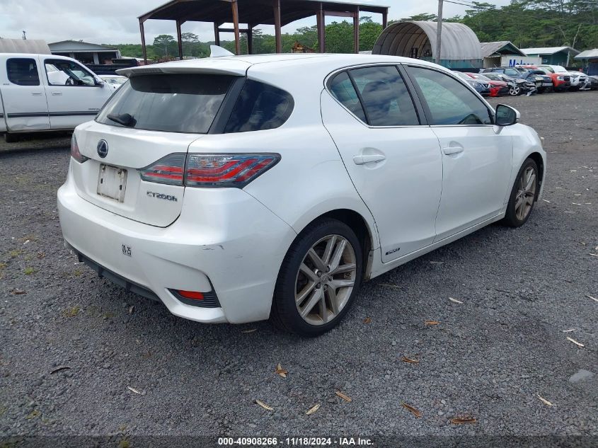 VIN JTHKD5BH1F2247388 2015 LEXUS CT 200H no.4