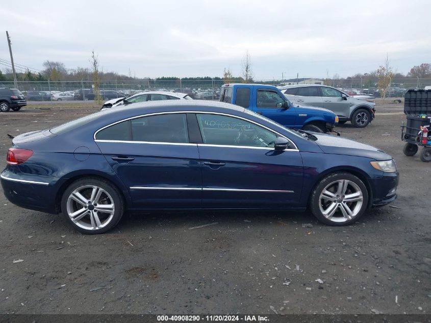 2013 Volkswagen Cc 2.0T Sport Plus VIN: WVWBP7AN3DE515106 Lot: 40908290