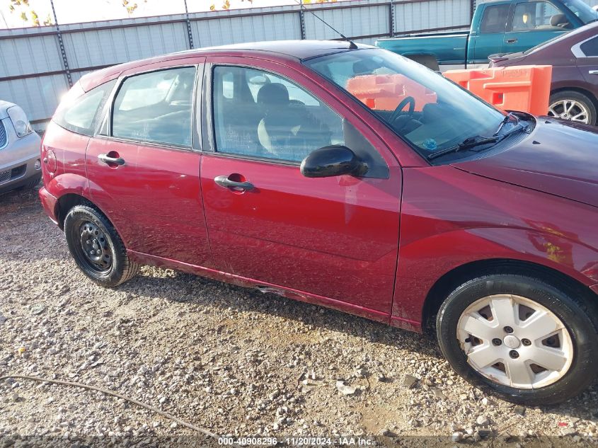 2007 Ford Focus S/Se/Ses VIN: 1FAFP37N17W344233 Lot: 40908296