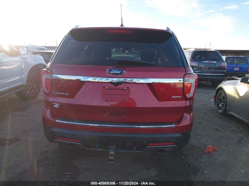 2018 Ford Explorer Limited VIN: 1FM5K8F84JGB42769 Lot: 40908306