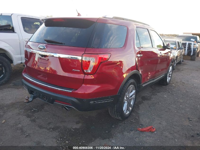 2018 Ford Explorer Limited VIN: 1FM5K8F84JGB42769 Lot: 40908306