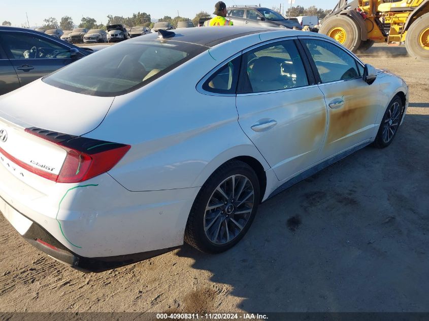 2020 Hyundai Sonata Limited VIN: 5NPEH4J27LH008853 Lot: 40908311