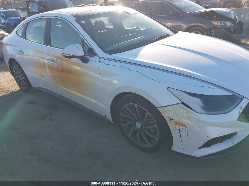 2020 Hyundai Sonata Limited VIN: 5NPEH4J27LH008853 Lot: 40908311