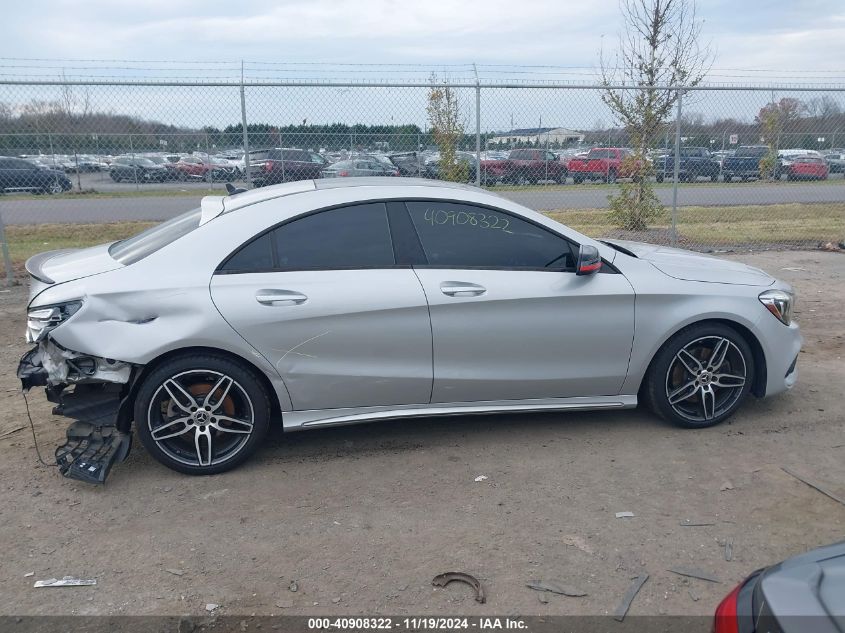 2018 MERCEDES-BENZ CLA 250 VIN: WDDSJ4GB8JN550755