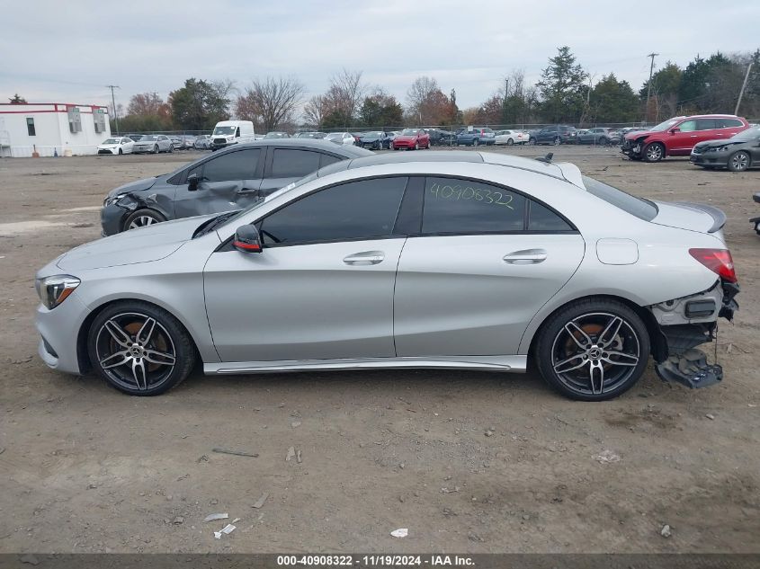 2018 MERCEDES-BENZ CLA 250 VIN: WDDSJ4GB8JN550755