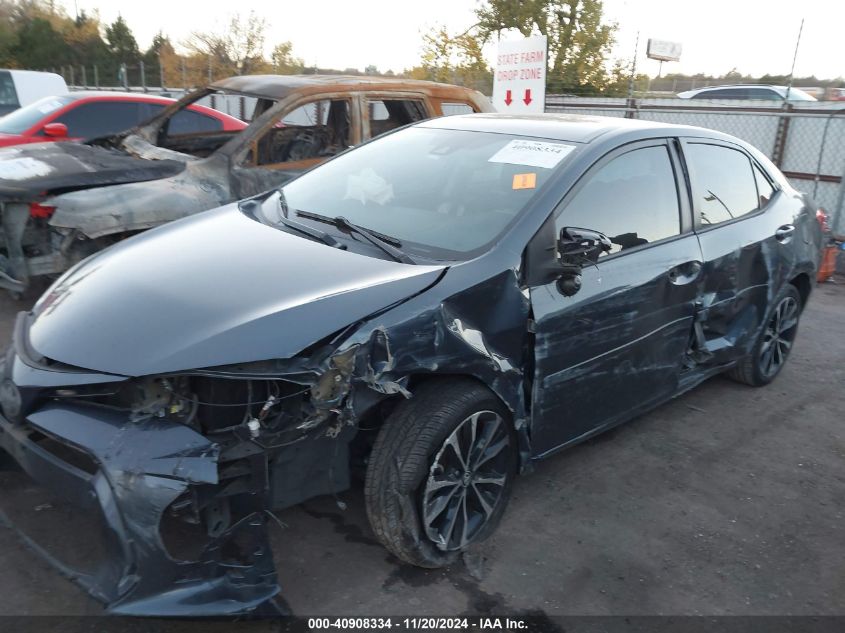 2018 Toyota Corolla Se VIN: 5YFBURHE1JP801142 Lot: 40908334