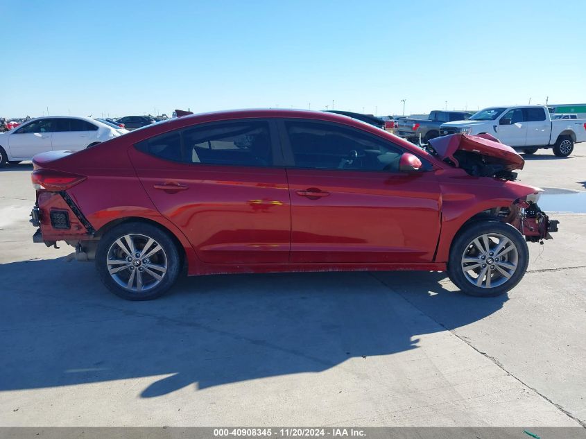 2018 Hyundai Elantra Value Edition VIN: KMHD84LF2JU451194 Lot: 40908345