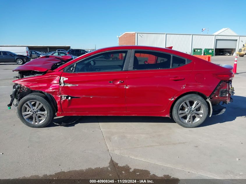 2018 Hyundai Elantra Value Edition VIN: KMHD84LF2JU451194 Lot: 40908345